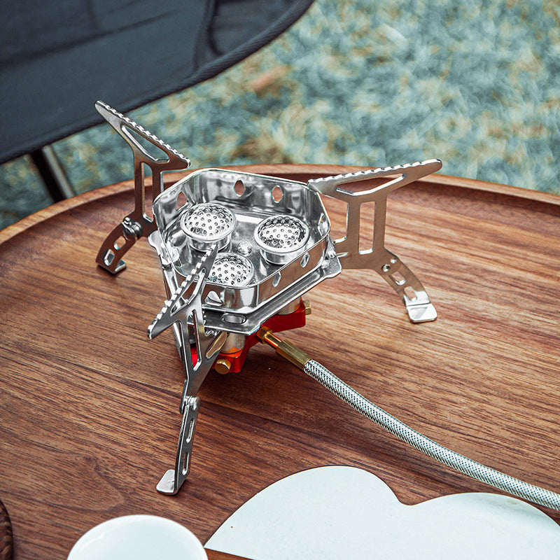 Portable Camping Gas Stove Lightweight Outdoor Hiking Cooking Burner