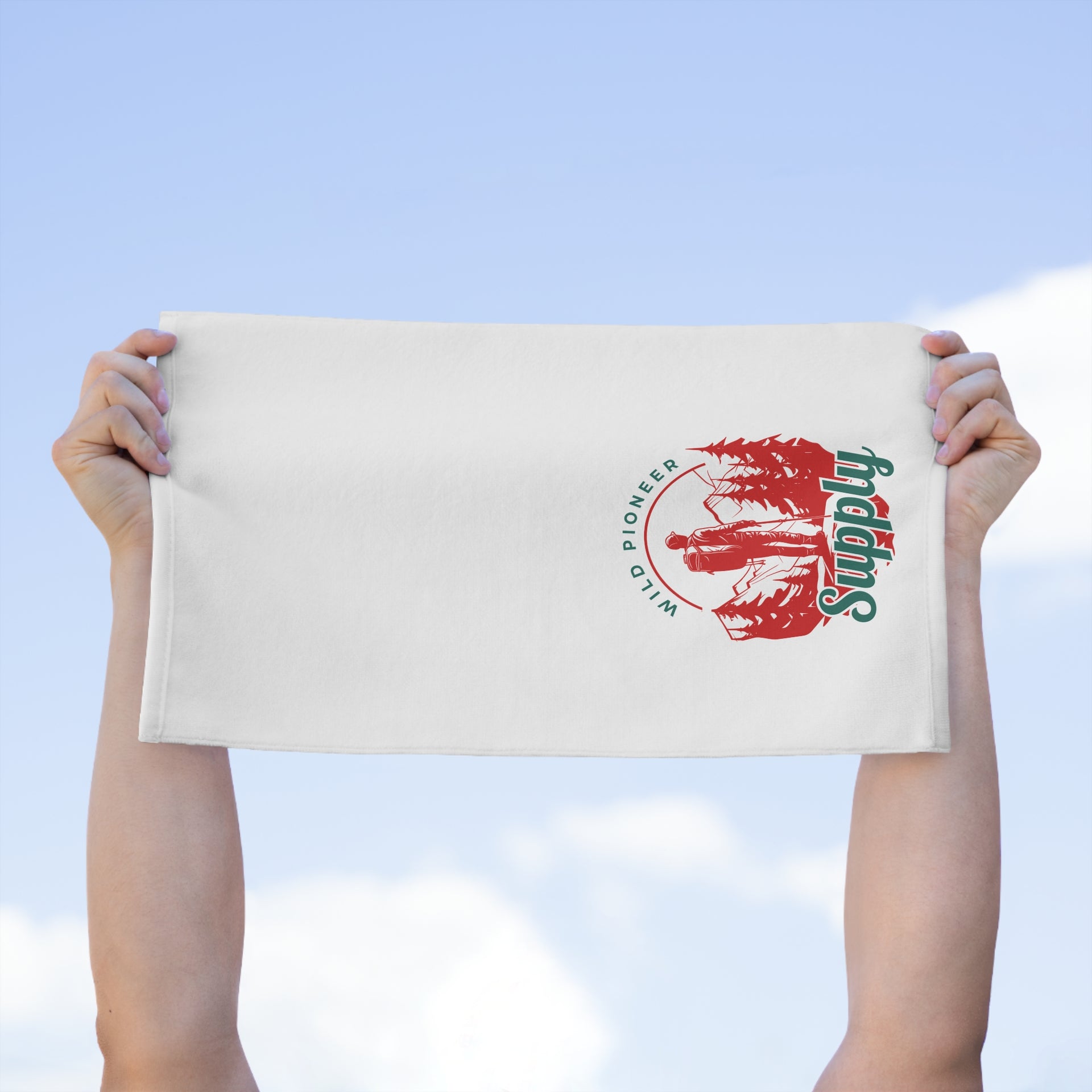Rally Towel — 'Wild Pioneer Supply' Hiking Rally Towel (11x18)