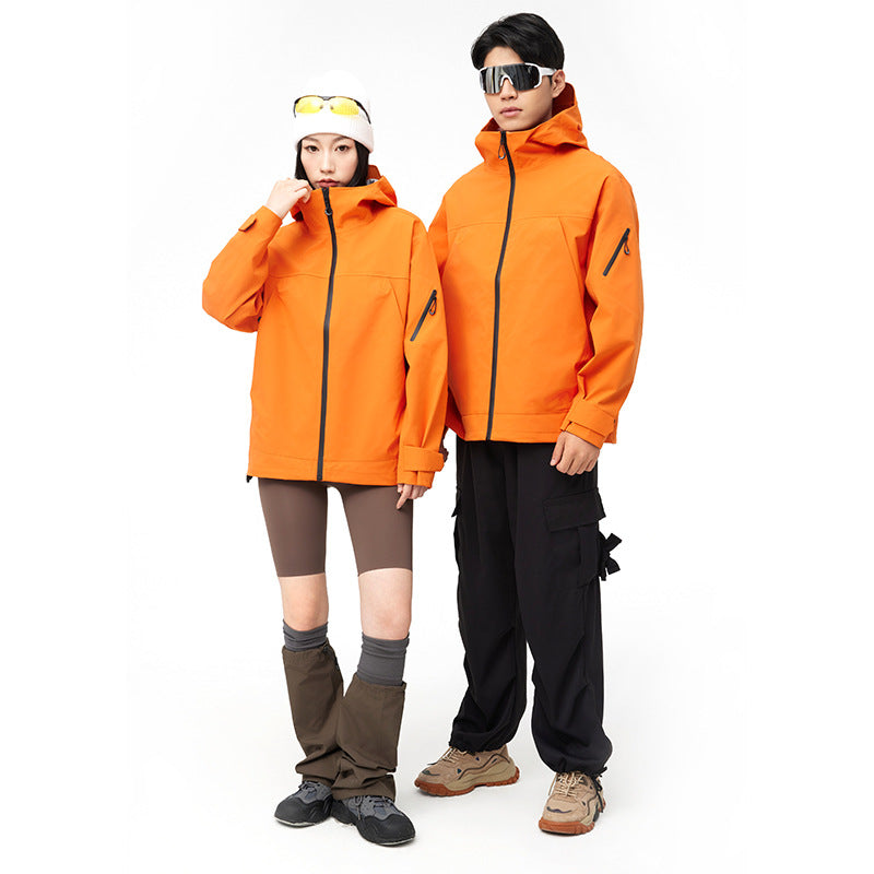 Mountain Hard Shell Jacket Waterproof Windproof Breathable Outdoor Mountaineering
