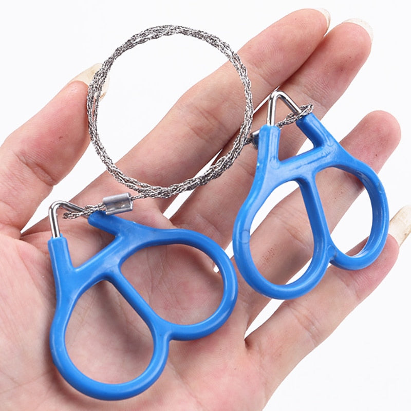 Hand Chain Saw Pocket Survival Wire Saw Camping Outdoor Tool