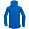Mens Outdoor Soft Shell Jacket Windproof Mountaineering Camping Sports Wear