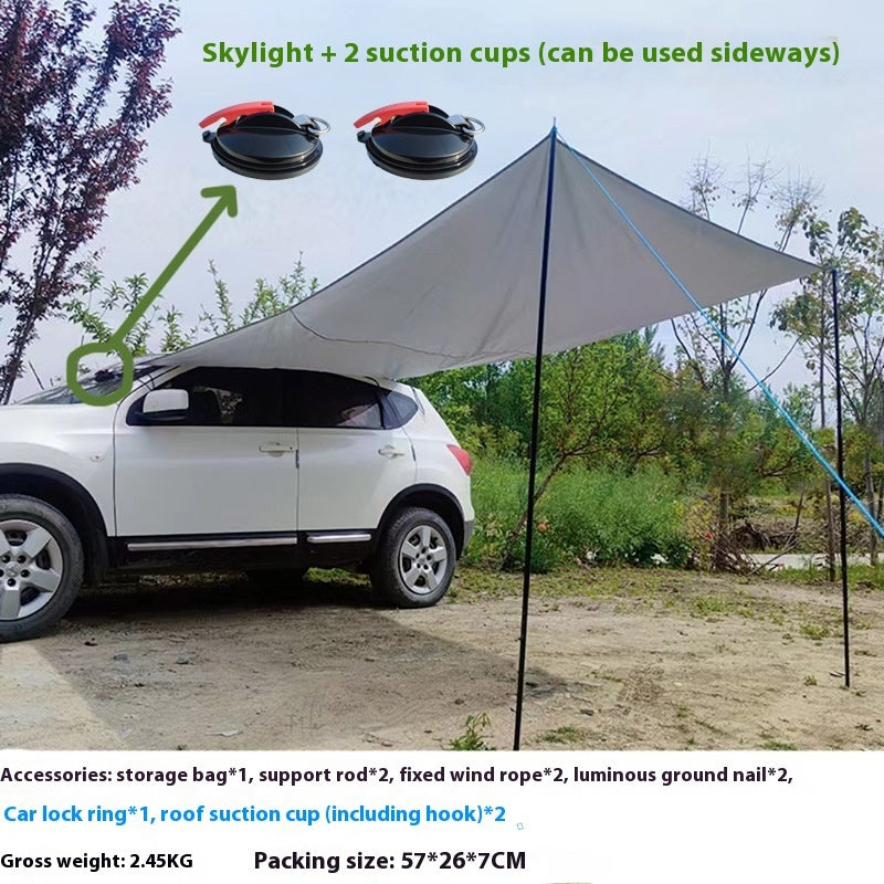 Car Trunk Camping Tent for Outdoor Adventures and Camping Trips