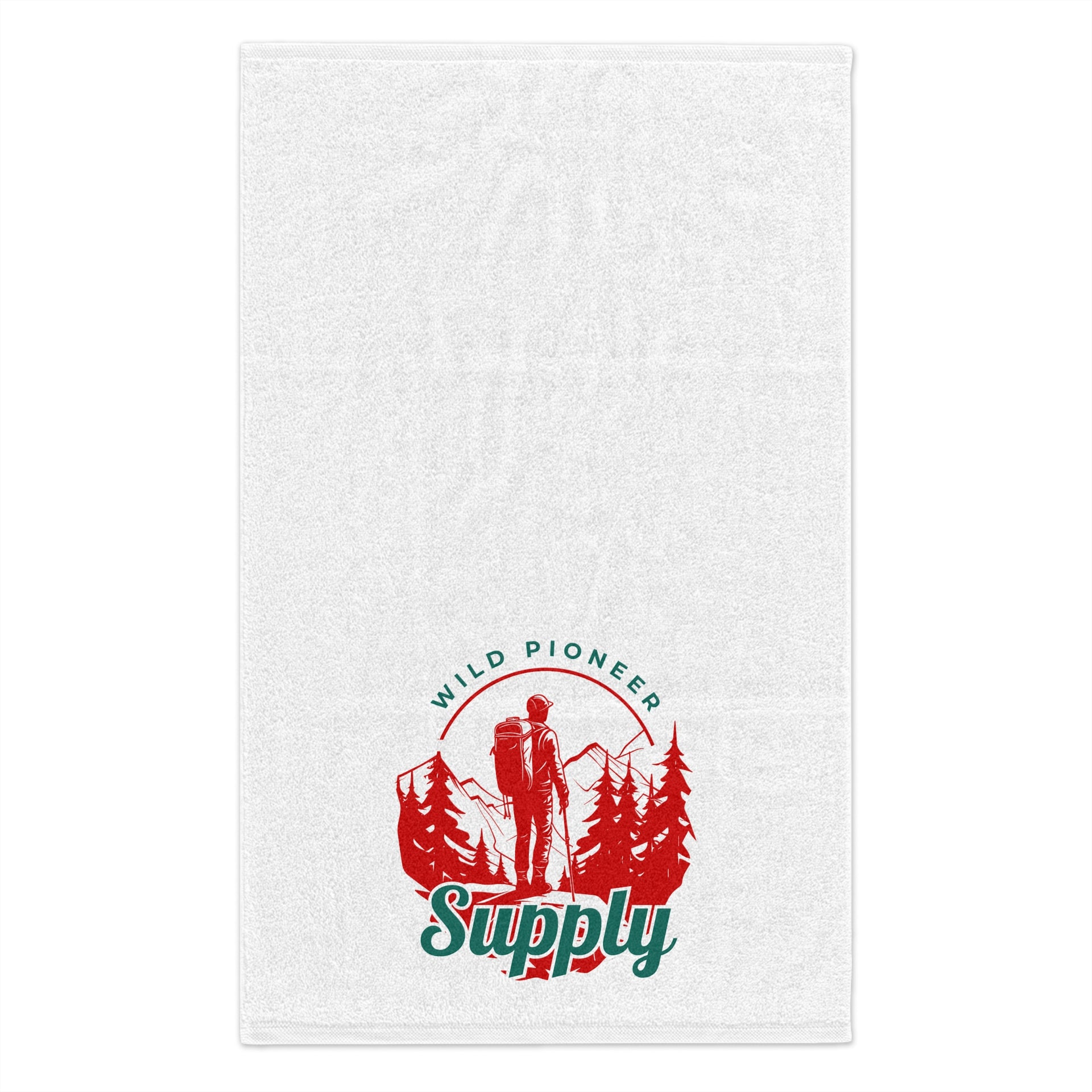 Rally Towel — 'Wild Pioneer Supply' Hiking Rally Towel (11x18)
