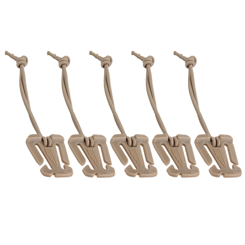 Molle Carabiner Clips Backpack Buckle Outdoor Nylon Camping Gear