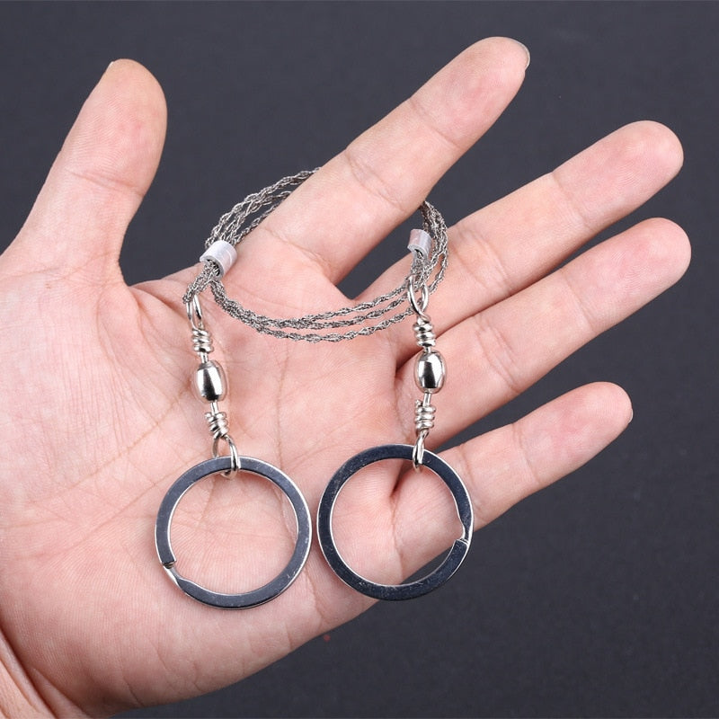 Hand Chain Saw Pocket Survival Wire Saw Camping Outdoor Tool