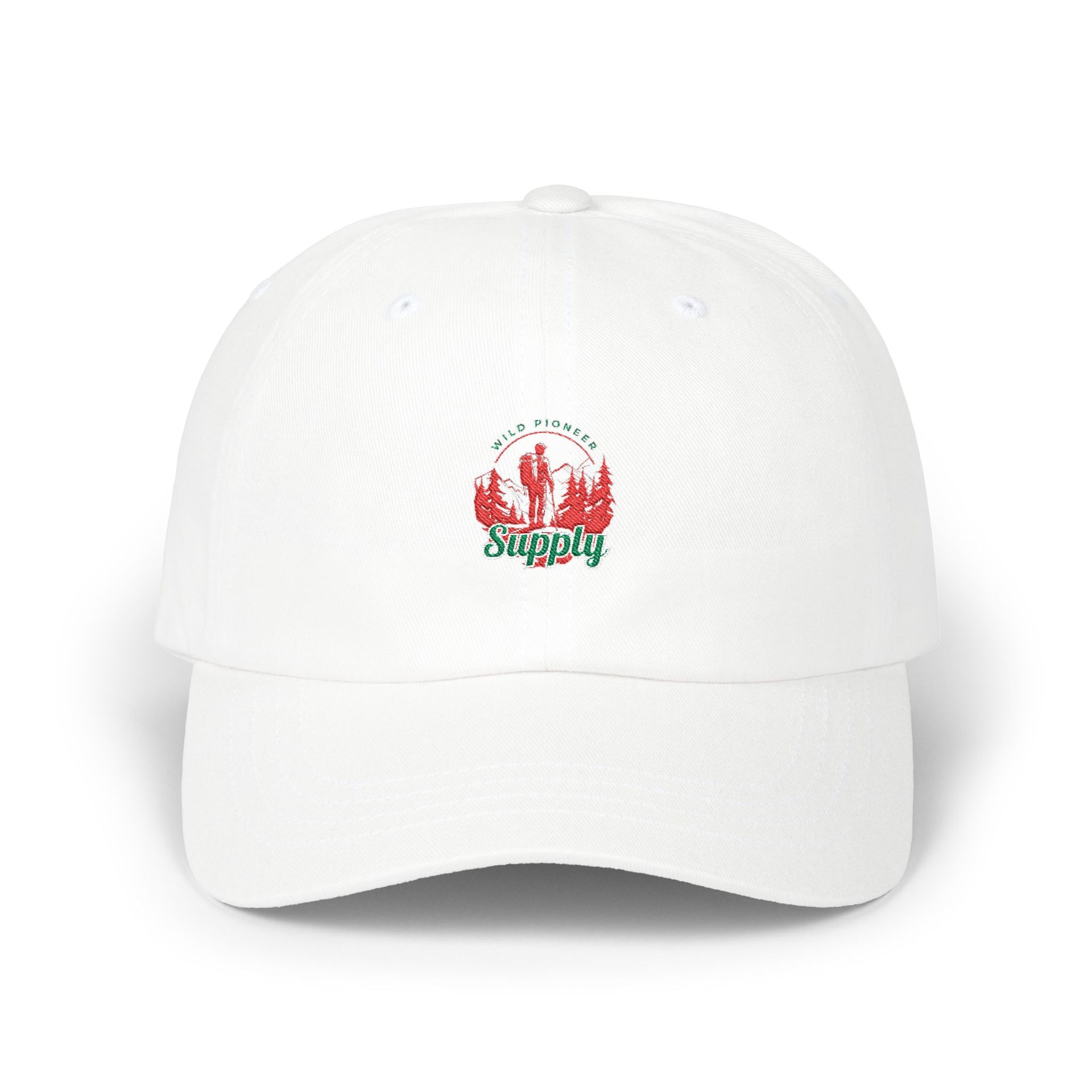 Dad Cap — Retro 'Supply' Sunset Graphic Baseball Hat
