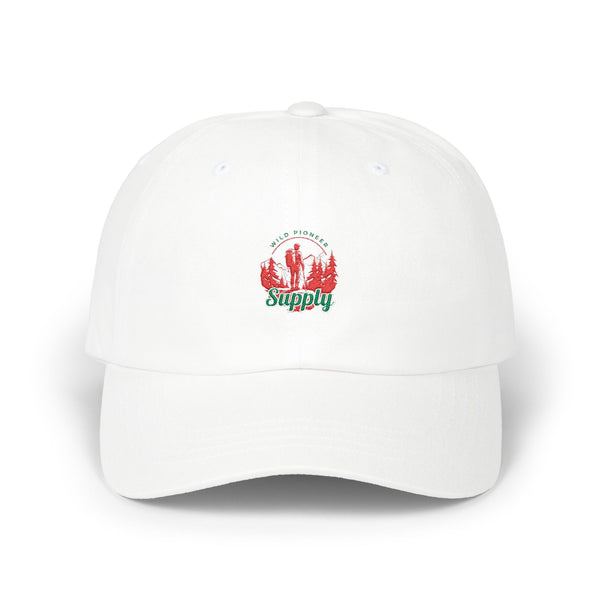 Dad Cap — Retro 'Supply' Sunset Graphic Baseball Hat