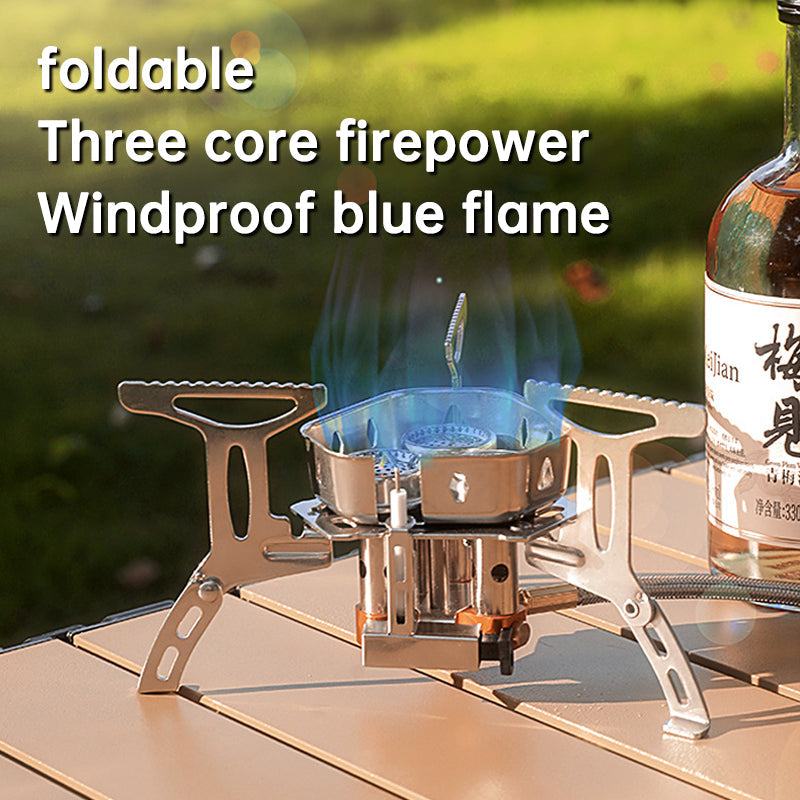 Portable Camping Gas Stove Lightweight Outdoor Hiking Cooking Burner
