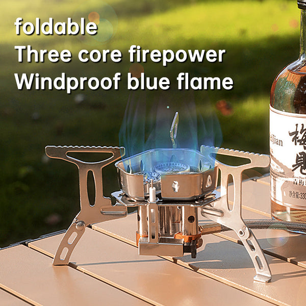 Portable Camping Gas Stove Lightweight Outdoor Hiking Cooking Burner