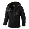 Mens Casual Windbreaker Jacket Hooded Waterproof Winter Soft Shell Coat