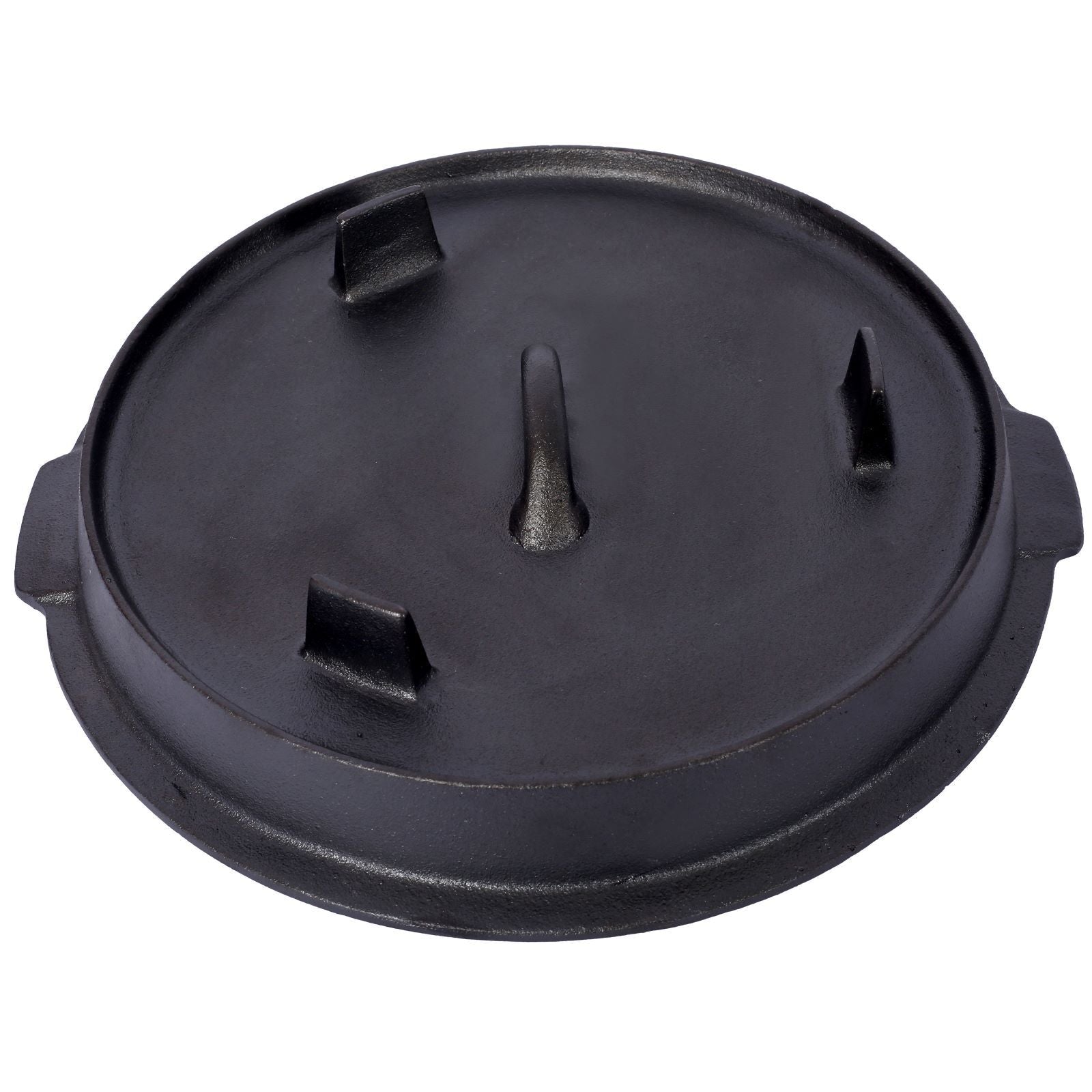 Outdoor Camping Deep Pot for Cooking, Barbecue, and Baking Over Campfire with Leg Base