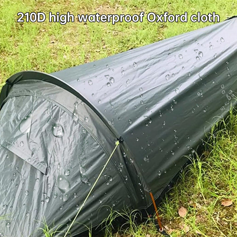Lightweight Single Person Camping Tent Outdoor Hiking Travel Gear