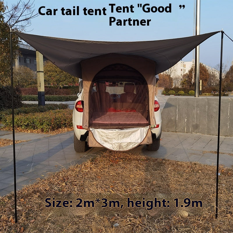 Car Trunk Camping Tent for Outdoor Adventures and Camping Trips