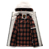 Mens Casual Windbreaker Jacket Hooded Waterproof Winter Soft Shell Coat