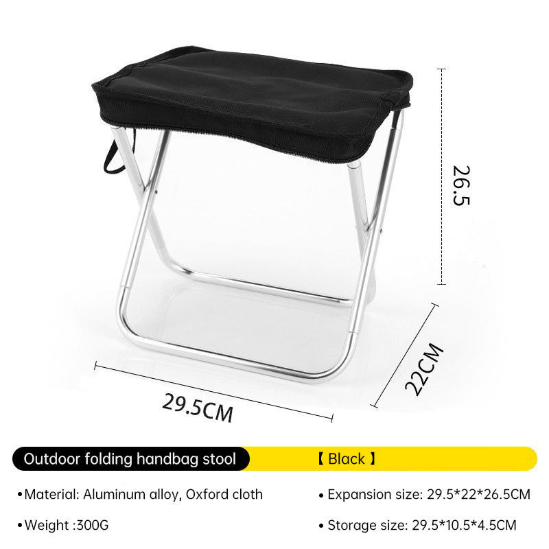 Ultralight Folding Camping Chair Portable Outdoor Travel BBQ Bench