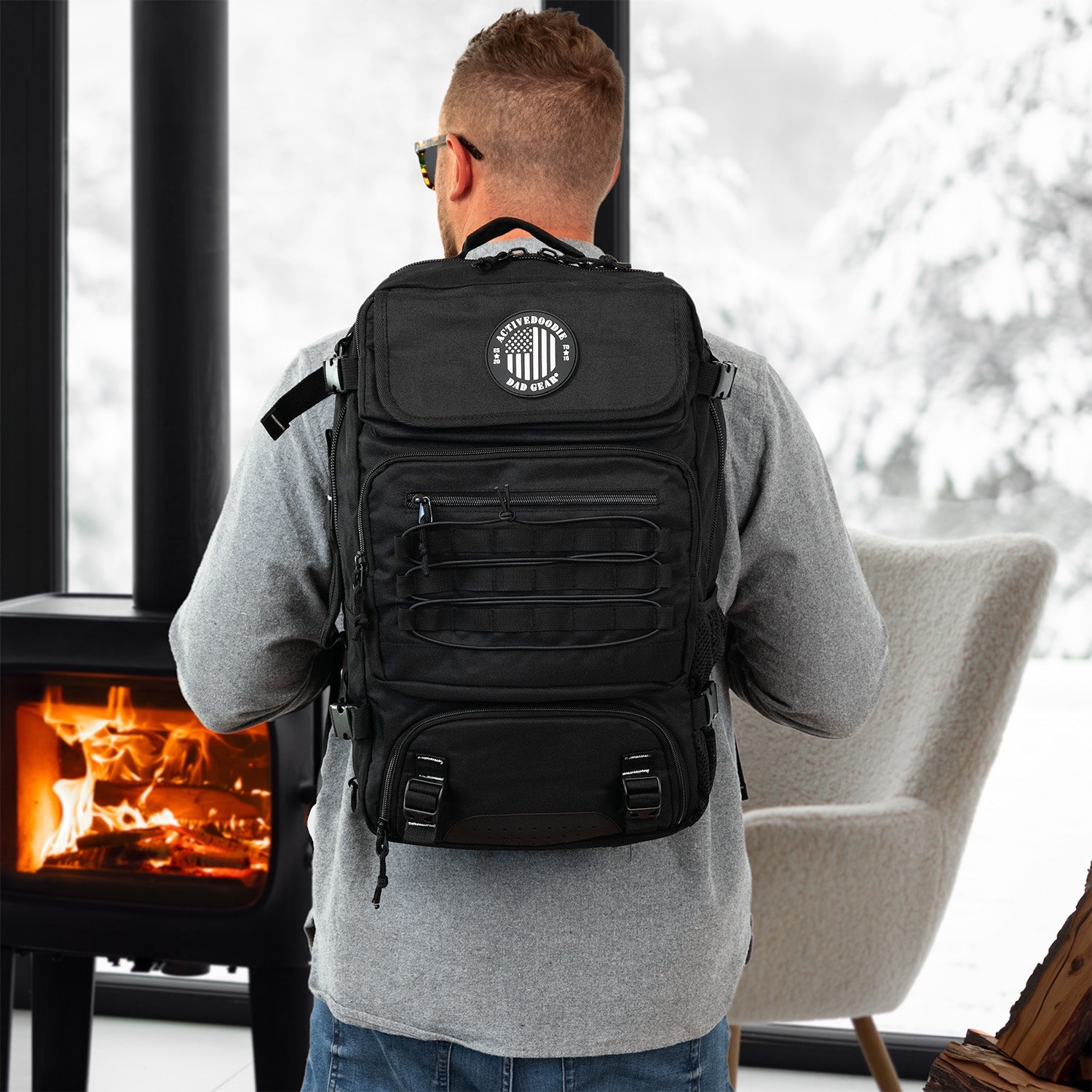 New FLEX.32L Dad Bag with Cooler Compartment w/ Removable Patch