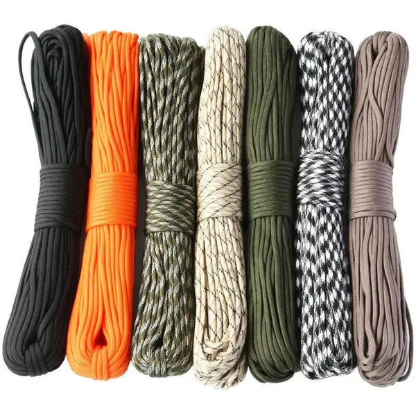7 Core 550 Paracord Rope 4mm Polyester Survival Camping Cord