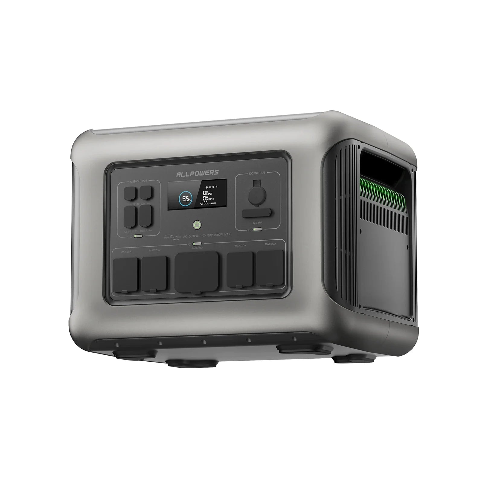 Portable Power Station R600 299Wh LiFePO4 Battery 600W Output