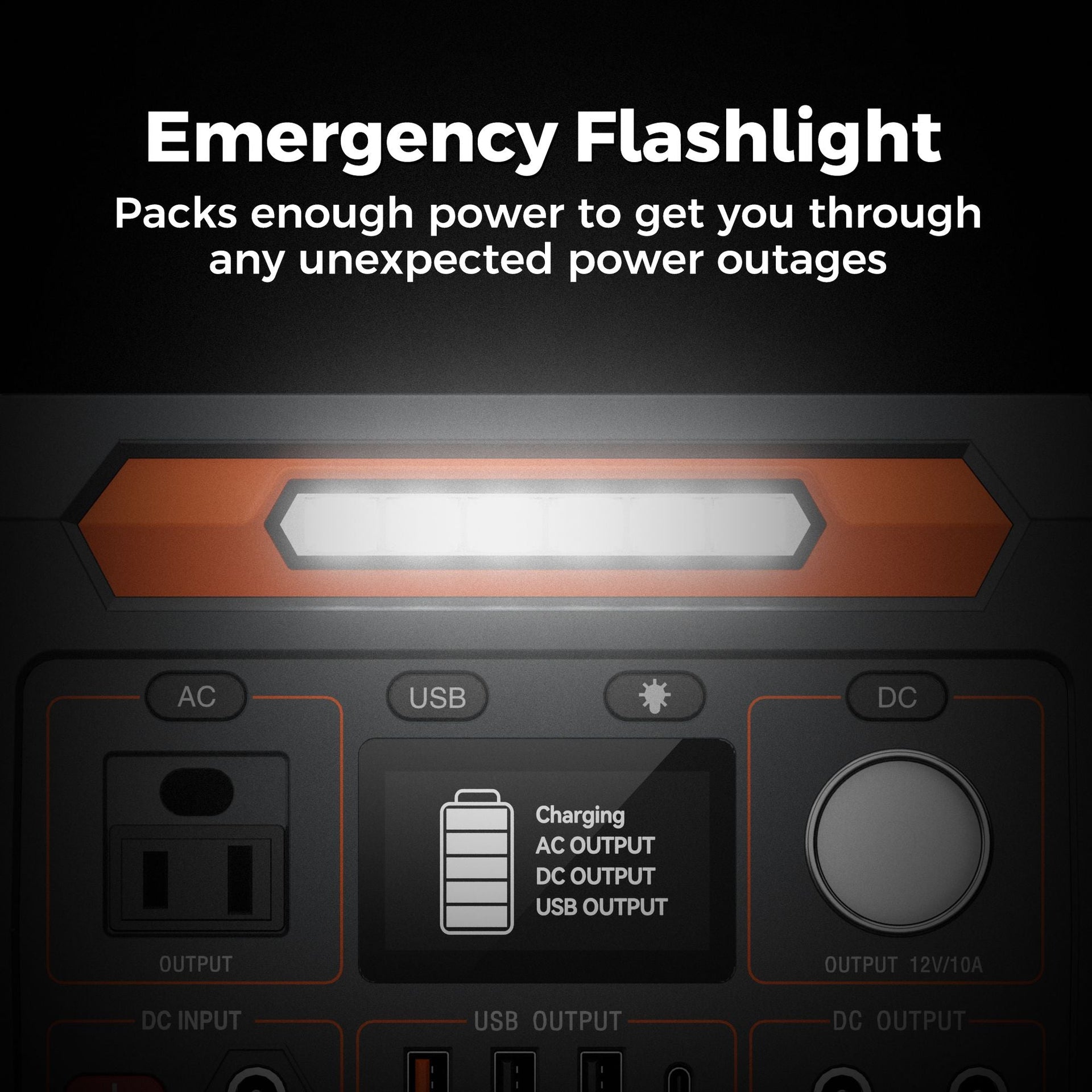 Flashfish P66A 200W Solar Generator Portable Power Station 144Wh