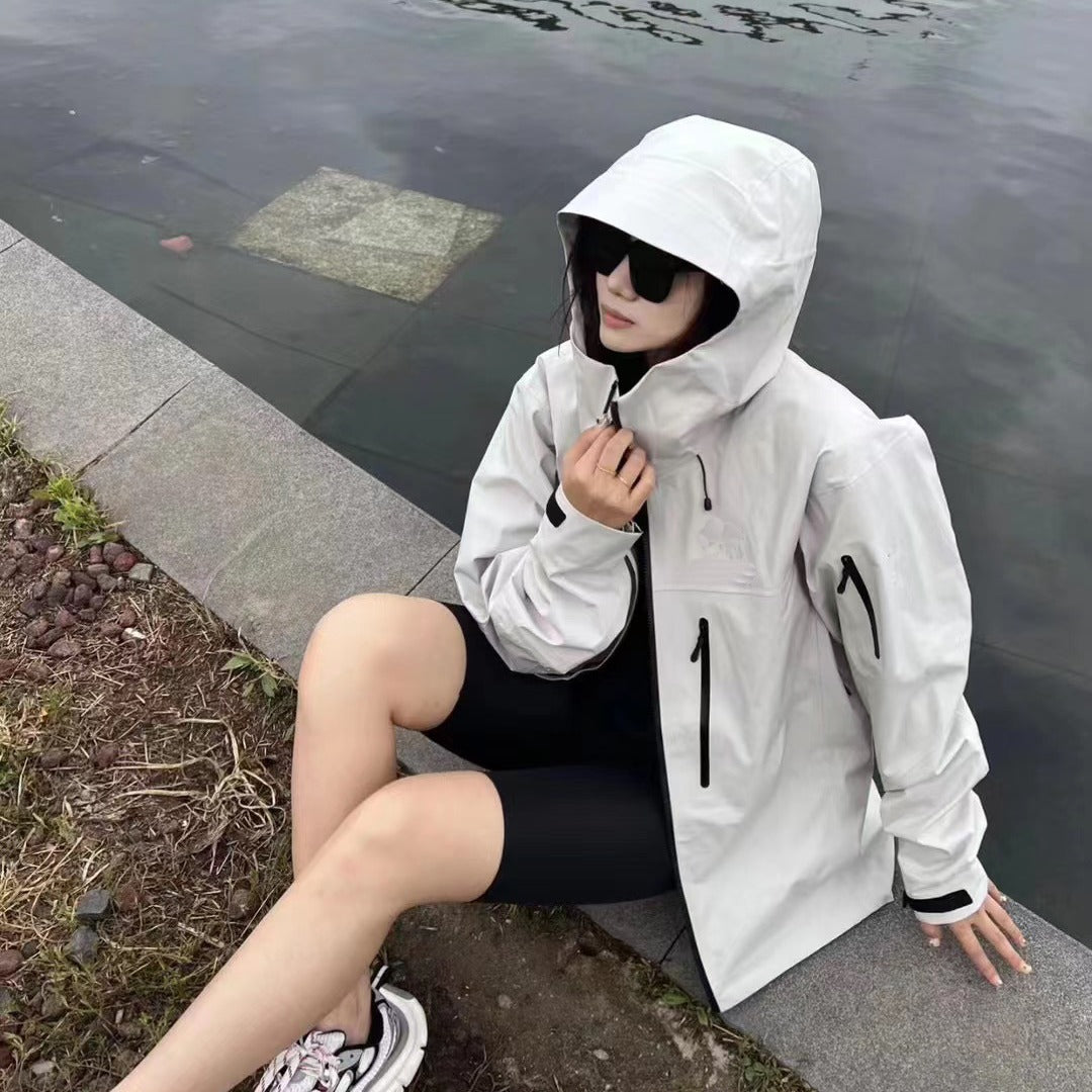 Womens Gore Tex Jacket Waterproof Windproof Hard Shell Outdoor Wear