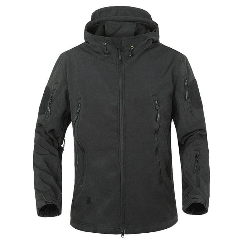 Mens Camouflage Winter Jacket Waterproof Windproof Tactical Hooded Coat