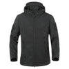 Mens Camouflage Winter Jacket Waterproof Windproof Tactical Hooded Coat